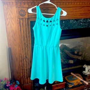 Teal Maurice’s Dress